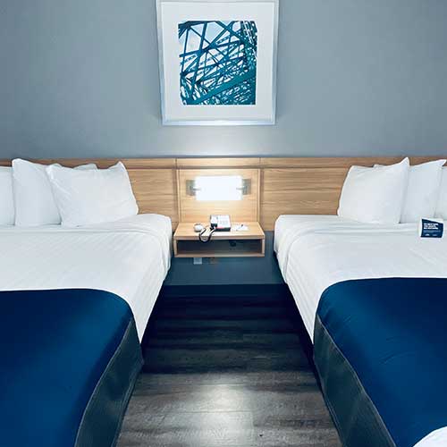 Microtel Hotel Bedroom