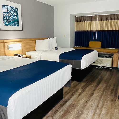 Microtel Hotel Bedroom