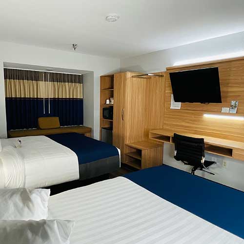 Microtel Hotel Bedroom
