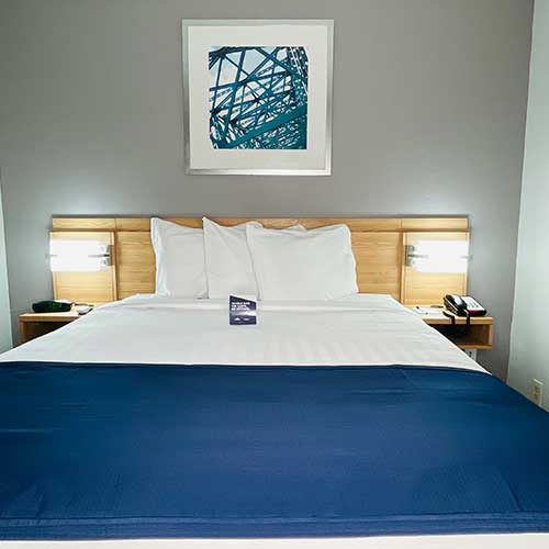 Microtel Hotel Bedroom amenities