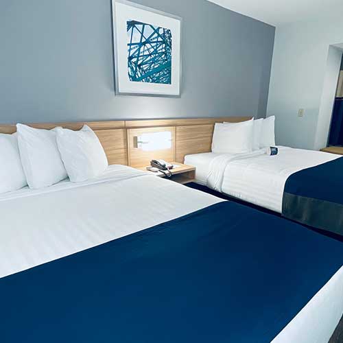 Microtel Hotel Bedroom amenities